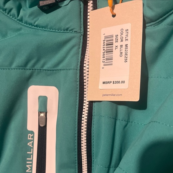 Peter Millar Crown Sport Weld Elite 1/2 Zip Pullover Jacket NWT XL $200 - Picture 5 of 5